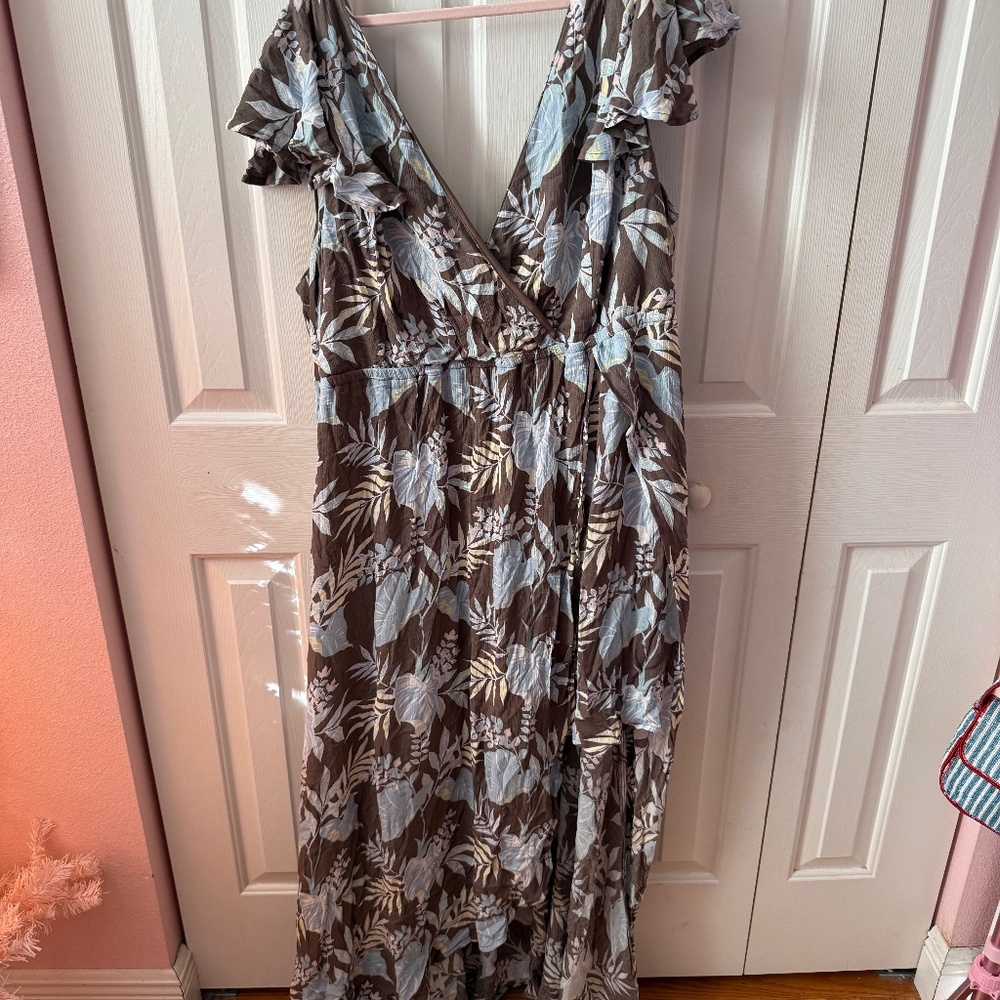Tropical Floral Maxi Dress and Romper Torrid Plus Size
